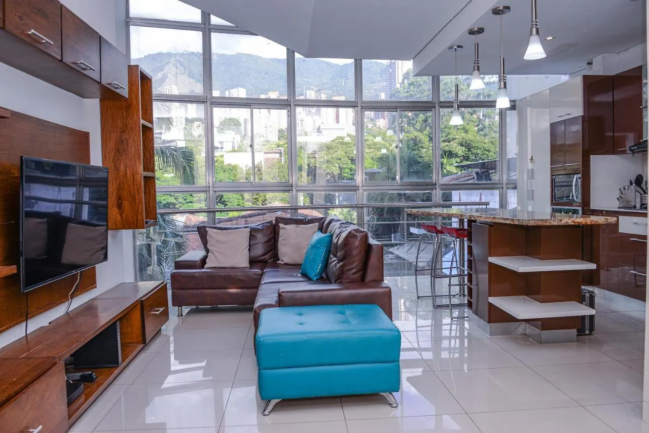 Apartment Apartamento Lleras Ac Hot Tub Medellin